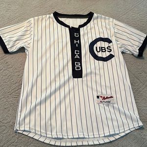 Men’s Cubs Replica Ernie Banks Jersey. Size L.